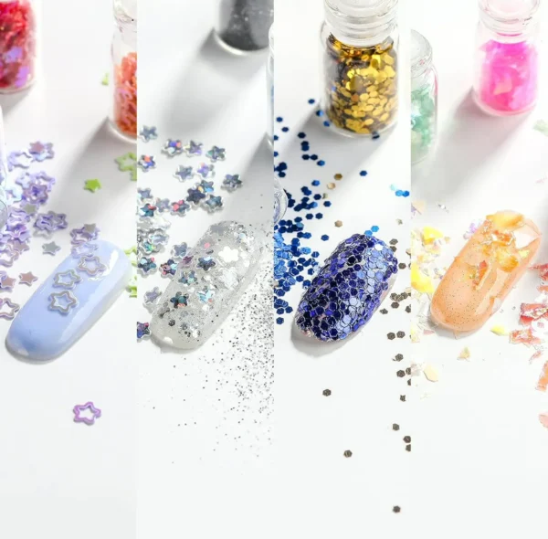 Oneleaf 48-Pot Nail Art Set for Professional Styling