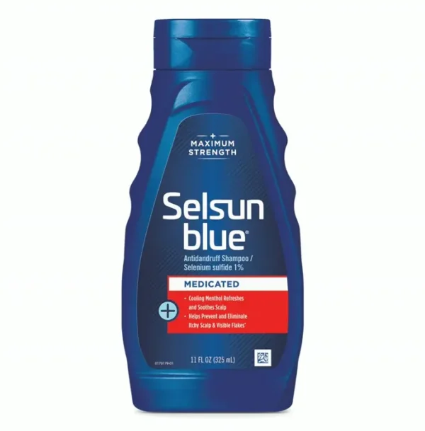 Selsun Blue Medicated Anti-Dandruff Shampoo with Menthol