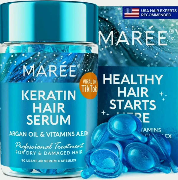 MAREE's Haircare Styling Serum for Frizzy & Dry Locks