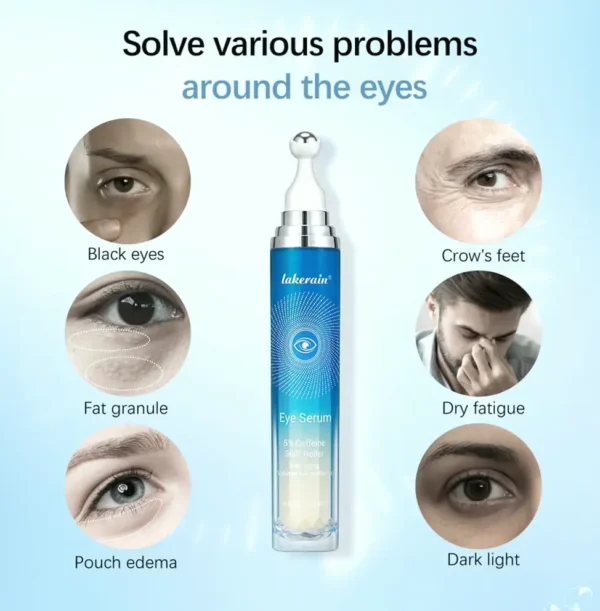 Five Percent Coffee-Infused Eye Serum with Roller