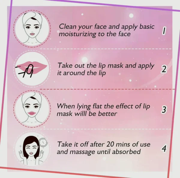 Collagen Lip Patches - Moisturize & Enhance