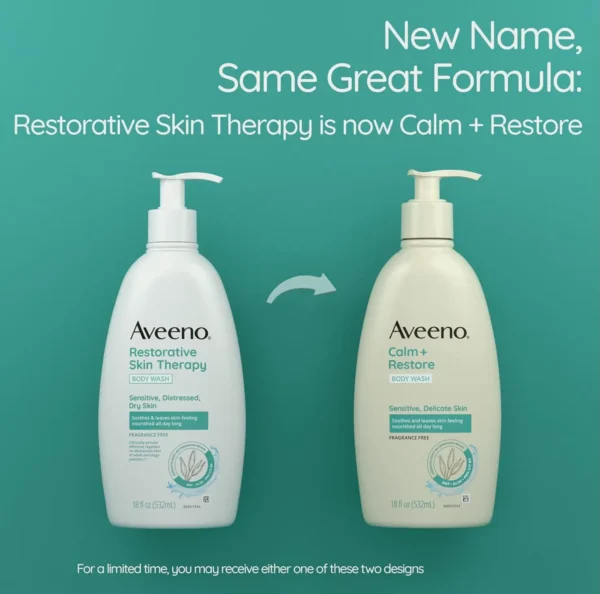 Brand Calm + Daily Body Wash for Delicate, Soft Cleanser