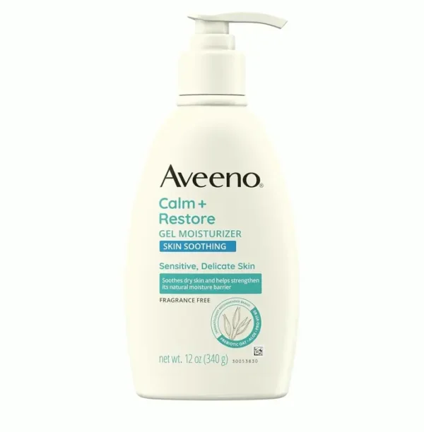 Aveeno Soothing + Restore Body Lotion for Delicate Skin, Lightweight