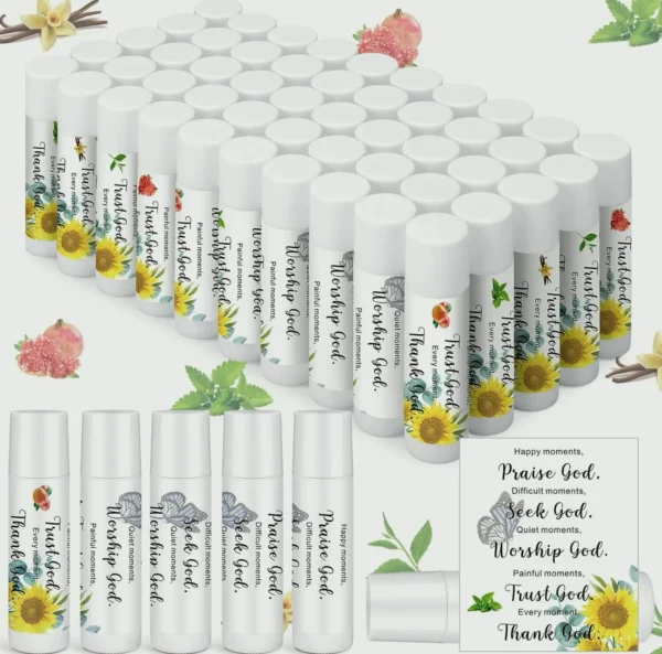 Biblical Quotation Lip Balm Bulk Gift to Ladies