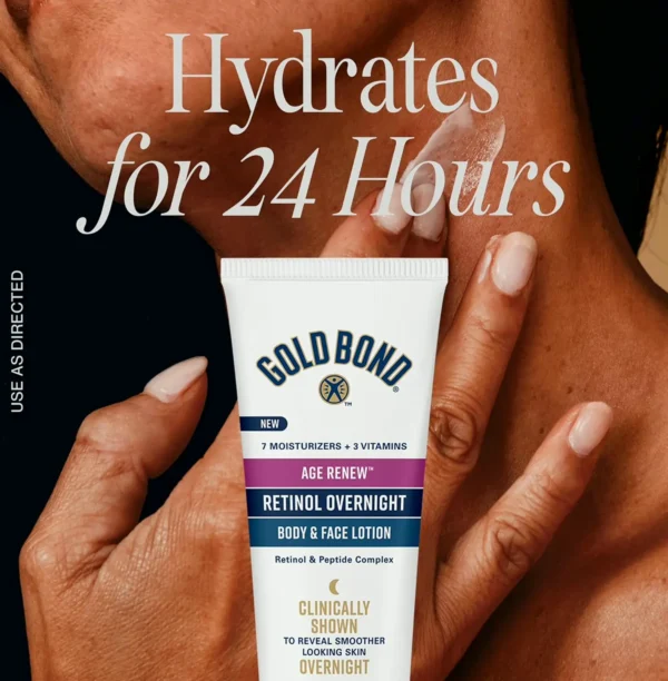 Gold Bond Youth Renew Night Lotion - Body & Body, 7 oz.