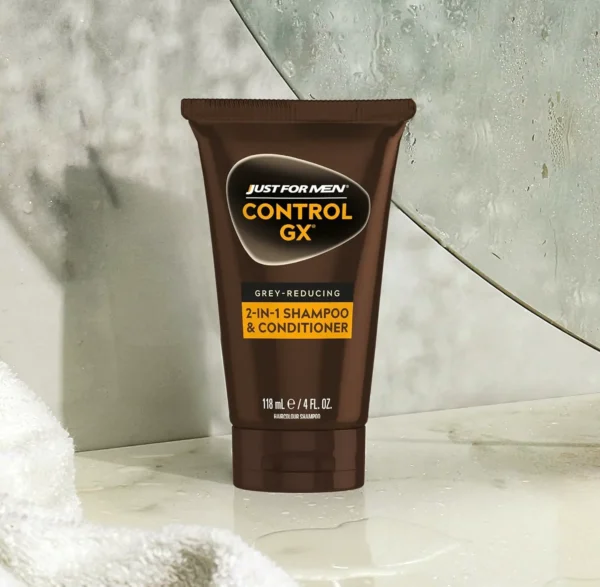 Just for Men GX Control Grey Reduction 2-in-1 Hair Wash & Conditioner