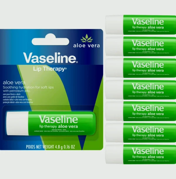 Vasoline Lip Therapy Aloe Moisturizing Balm Pack