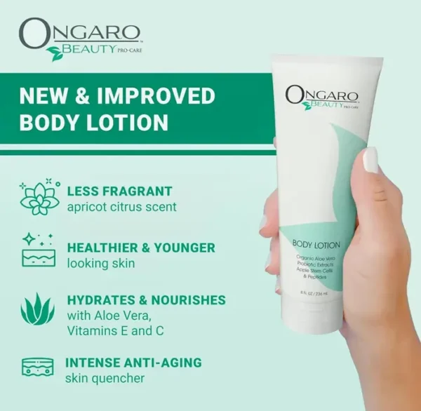 Natural Body Moisturizer featuring Apricot Fragrance - Paraben-Free