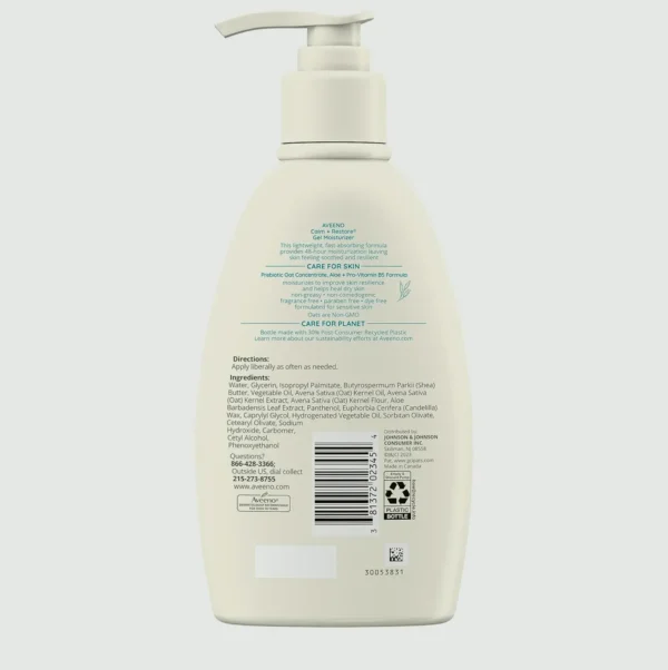 Aveeno Soothing + Restore Body Lotion for Delicate Skin, Lightweight