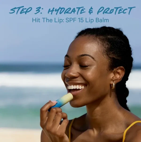 Chase Hit the Mouth SPF 15 Lip Balm, Hydrating Sun Care with Karité Butter