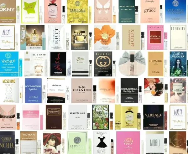 Fragrance Samplers: 12-Piece Designer Scents for Women