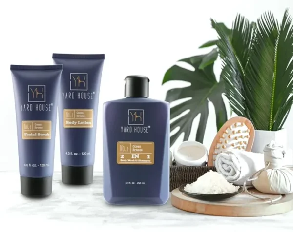 Organic Spa Gift Basket for Him - Ocean Breeze