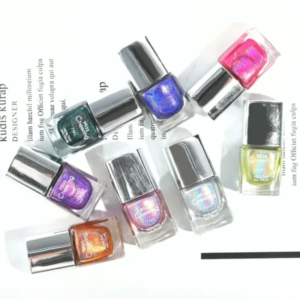 Shimmer Gel Nail Polish for Beginners DIY (Multiple Colors)