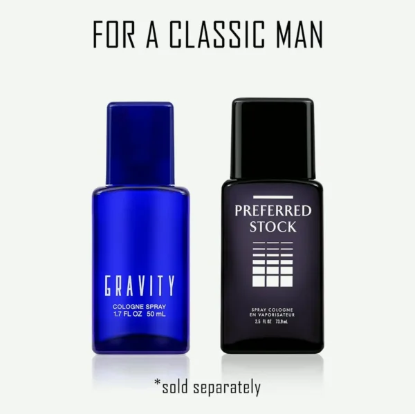 Gravity-brand Cologne Mist, Natural Woodsy and Leather Aroma, Vegan