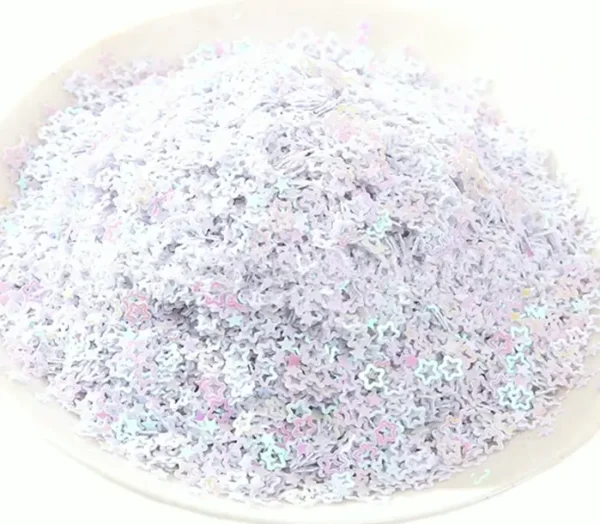 100-gram Sparkle Hollow Star Confetti for Crafts