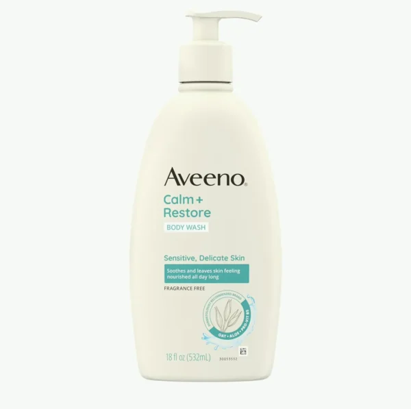 Brand Calm + Daily Body Wash for Delicate, Soft Cleanser