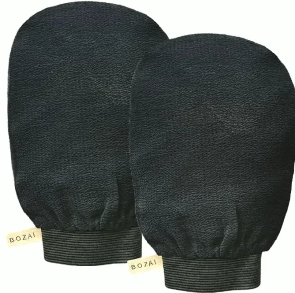 Korean Exfoliating Mitts 2Pcs - Thorough Skin Scrubber Gloves