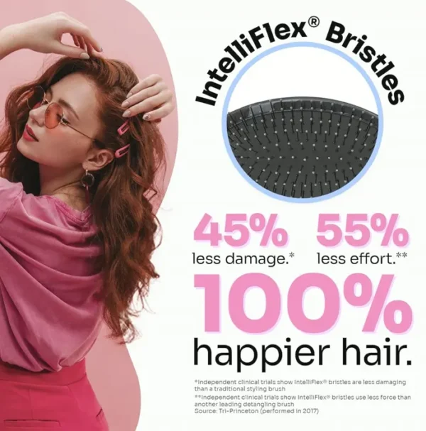 Moisture Comb Original Detangler, Dark Leopard Safari