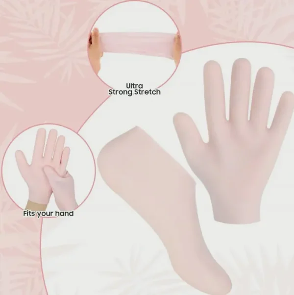 Two Pairs Moisturizing Hand-Wear and Foot-Wear