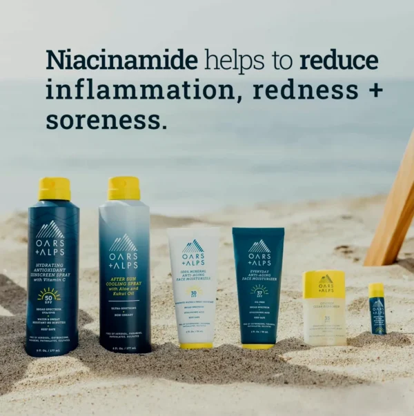 After Sun Cooling Spray with Aloe Vera & Vit B3, 6 Fl Oz