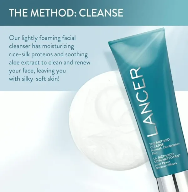 Lancer Face Wash with Normal Skin, 2 Fl Ounces