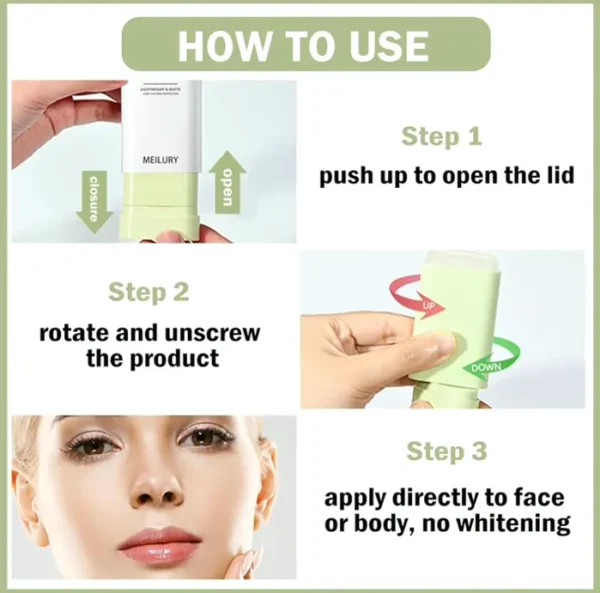 Korean Sunscreen Bar Facial and Body