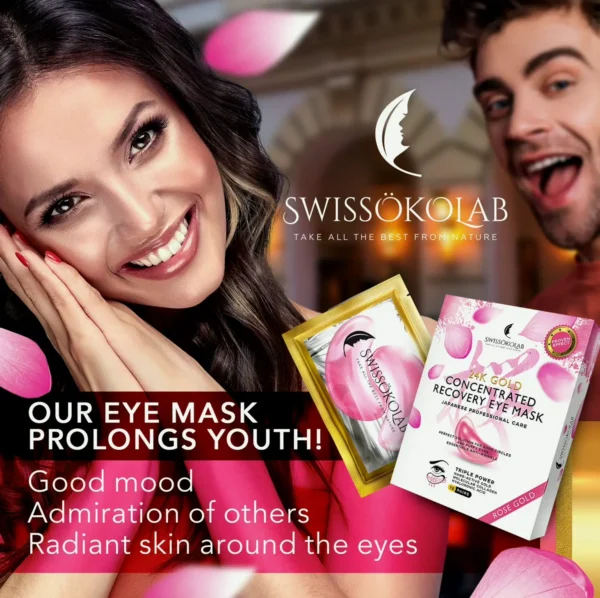 SWISSÖKOLAB 24k Gold Eye Mask for Puffiness