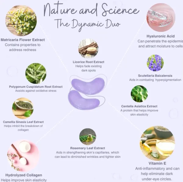 Eye Masks (Sets) with Collagen & Hyaluronic Acid