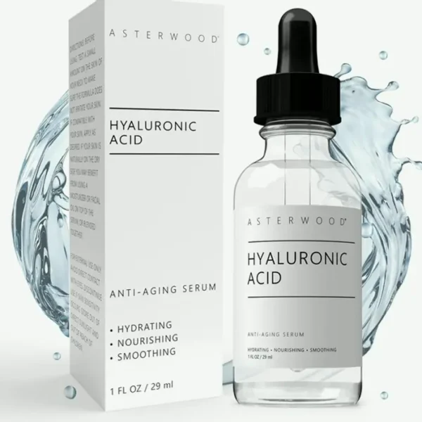 HA Facial Serum for the Skin - Moisturizing, Anti-Aging - 1 oz