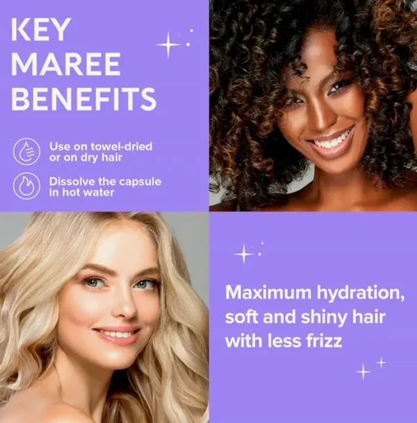 MAREE's Haircare Styling Serum for Frizzy & Dry Locks