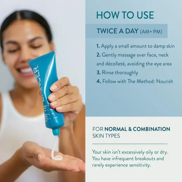 Lancer Face Wash with Normal Skin, 2 Fl Ounces