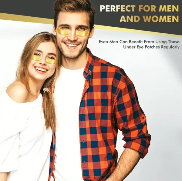 Golden Under Eye Patches with Amino Acids - 20 Sets