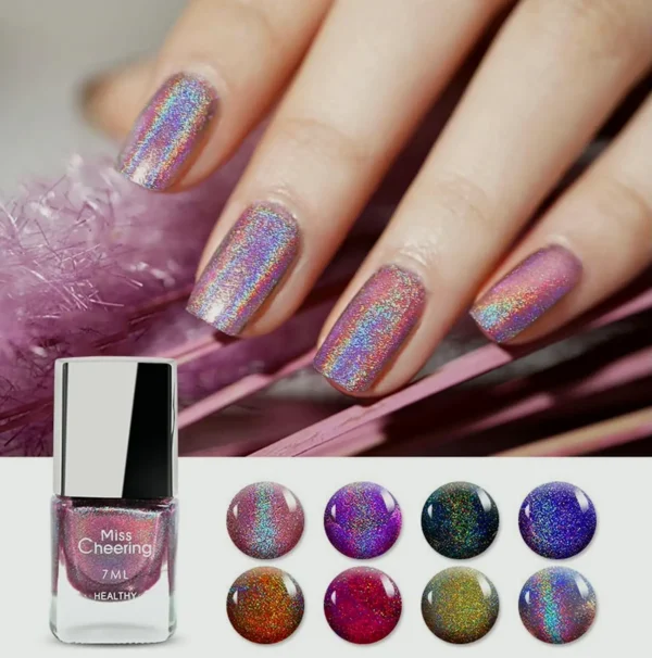 Shimmer Gel Nail Polish for Beginners DIY (Multiple Colors)