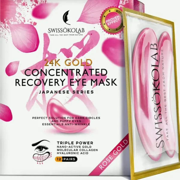 SWISSÖKOLAB 24k Gold Eye Mask for Puffiness