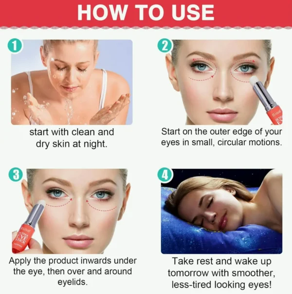 Anti-Wrinkle Eye Cream for Puffy Eyes and Shadowed Under-Eyes
