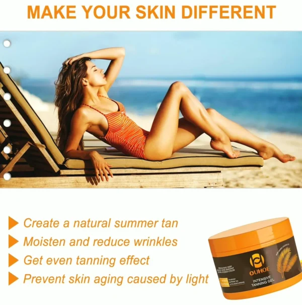 Luxury Tanning Cream for Sunbed and Outdoor Use