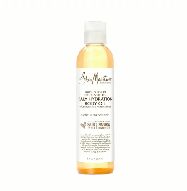 Daily Hydration Body Oil with Virgin Coconut Oil - 8 oz