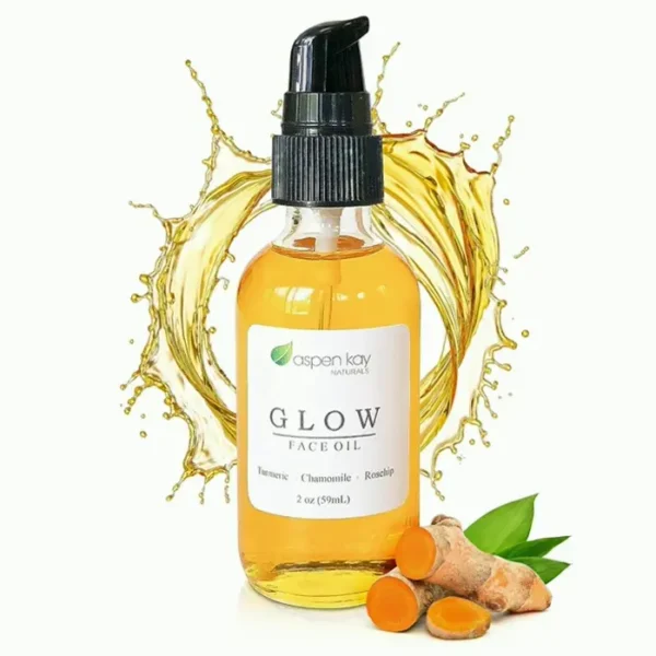 Glow - Curcumin & Rose Face Oil, 2 ounces