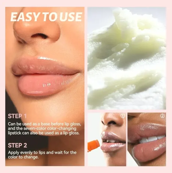 Colored Lip Balm Set - Hydrating, Glossy Finish, 8 Colors