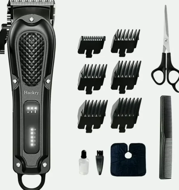 Professional Mens Hair Clippers - Cordless & Corded Cutters for Grooming & Beard Trimmer