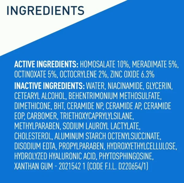CeraVe Morning Face Hydrating Lotion with Sunscreen 30, Non-Oily