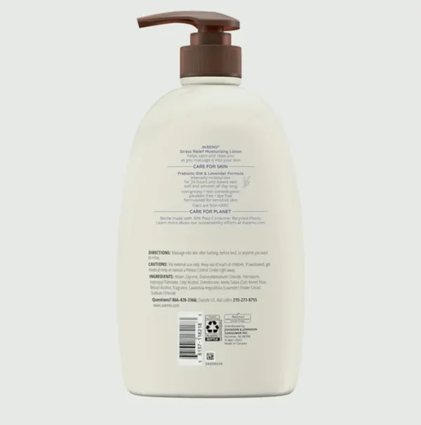 Aveeno Stress Relief Moisturizer with Lavender 33 fl. oz