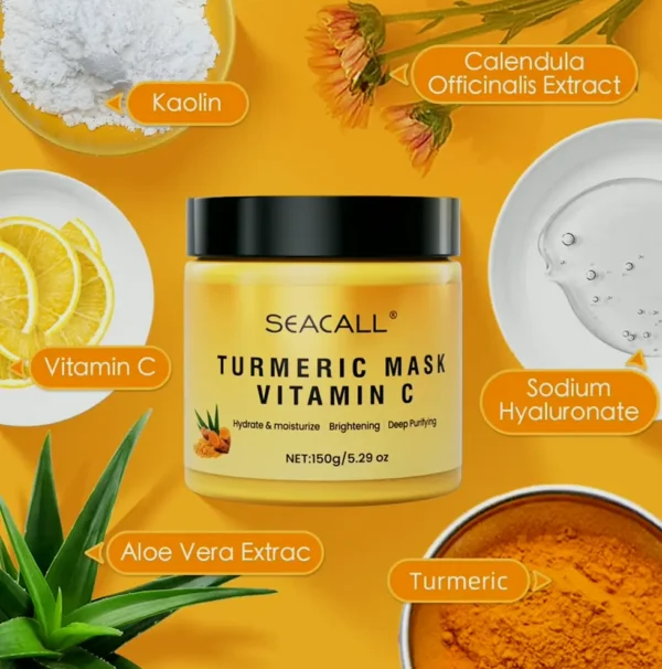 Turmeric Face Mask with Aloe Vera