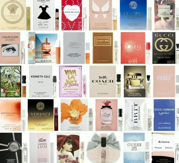 Fragrance Samplers: 12-Piece Designer Scents for Women