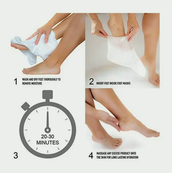 Sheer Radiance by CALA Hydrating Feet Treatments 3 Pairs