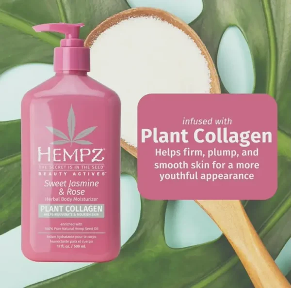 Hemp Jasmine Herbal Lotion, 17 Fl. oz.