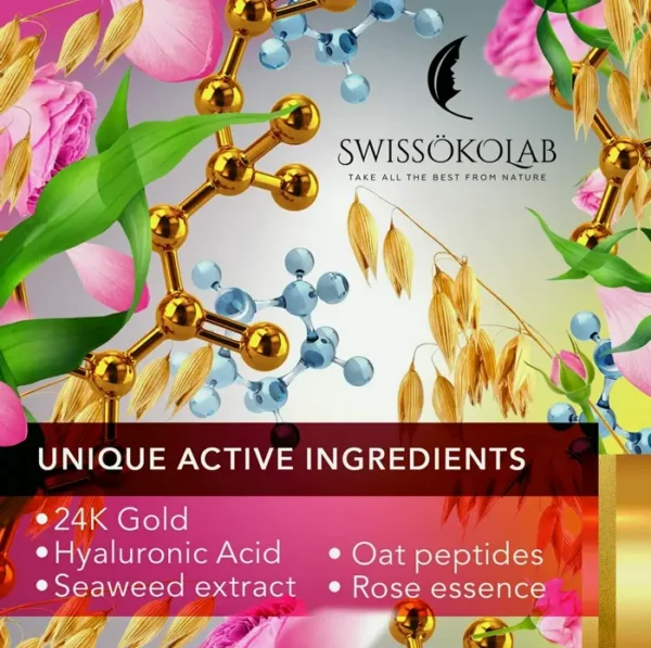 SWISSÖKOLAB 24k Gold Eye Mask for Puffiness