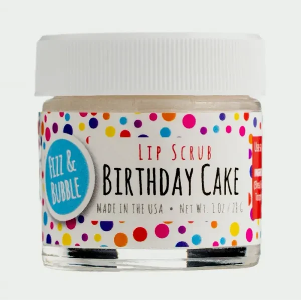 Bubble & Bubble Premium Lip Scrub (Birthday Cake)
