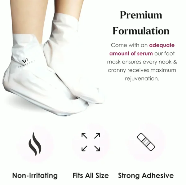 Feet Mask Set (Bundle of 8) - Exfoliating & Moisturizing