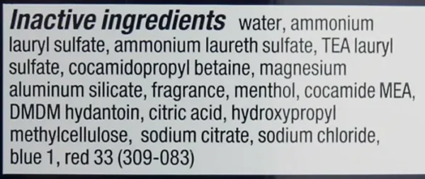 Selsun Blue Medicated Anti-Dandruff Shampoo with Menthol